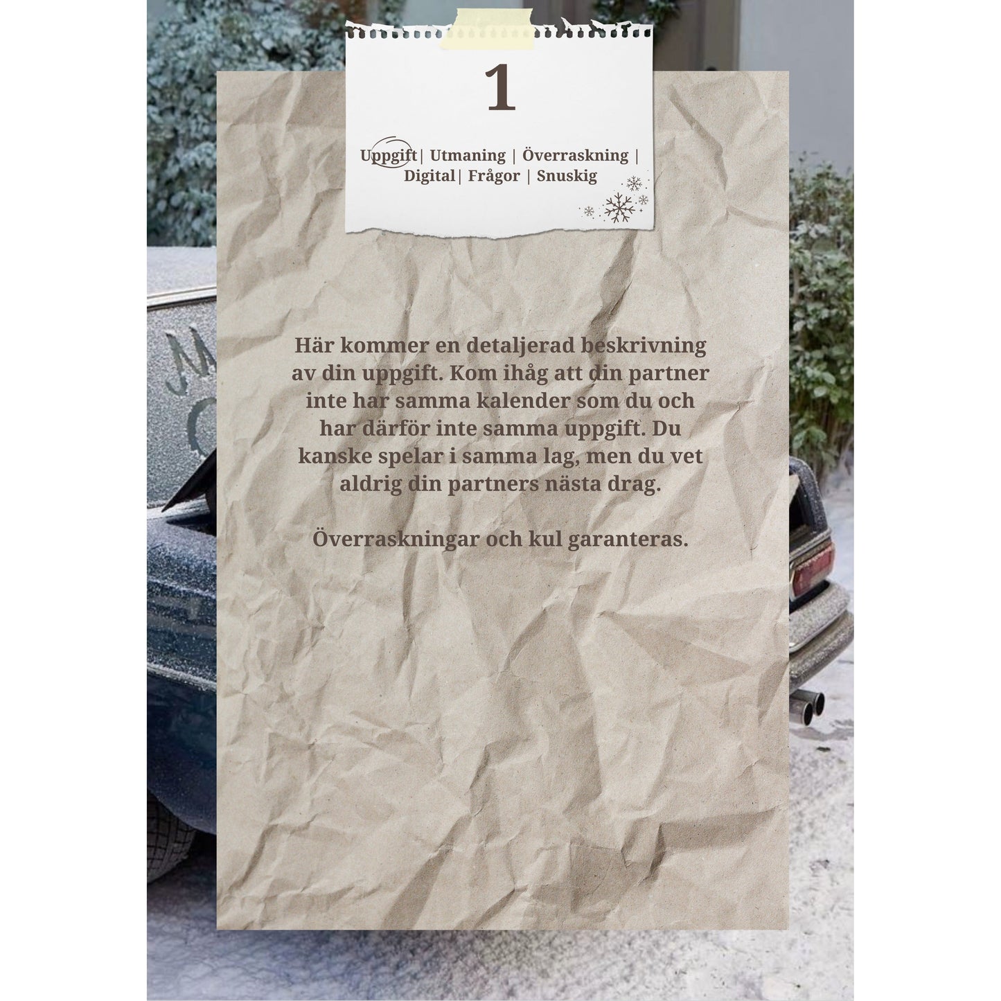Parets adventkalender